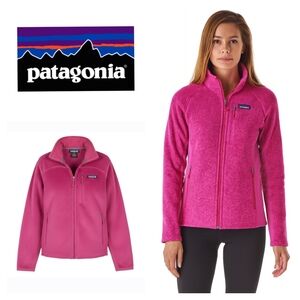 Patagonia R2 Rubellite Pink Full Zip Fleece Jacket